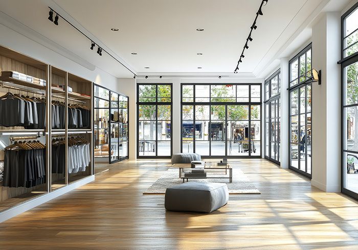 Commercial Painting Commercial Retail Space