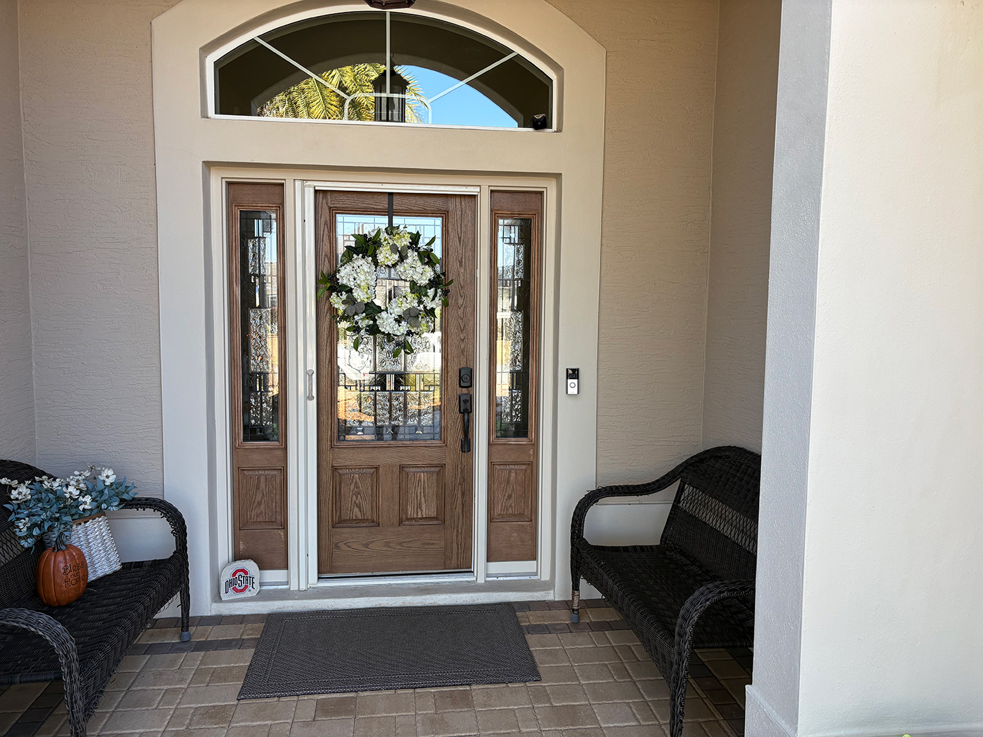 Front Entrance Front entrance of a home painted by Constantino Painting Company.